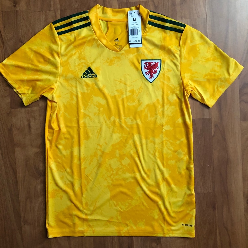 New Adidas Wales Soccer Jersey Away 2020